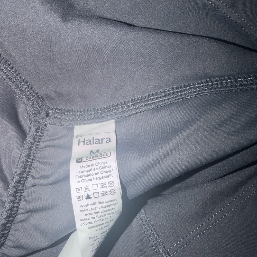 Halara Women’s Gray Active Shorts - Stretch Performance - Picture 5 of 5